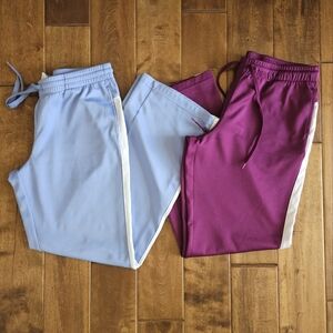LOT: TWO track pants size M (8/10)